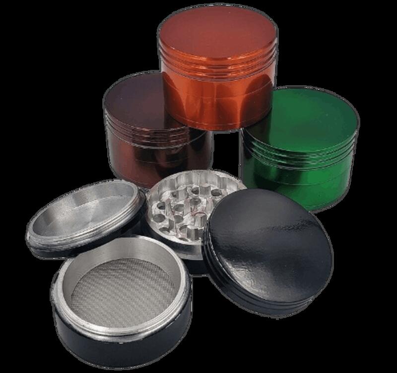 60mm Grinder | 4 Pieces | Assorted Colors