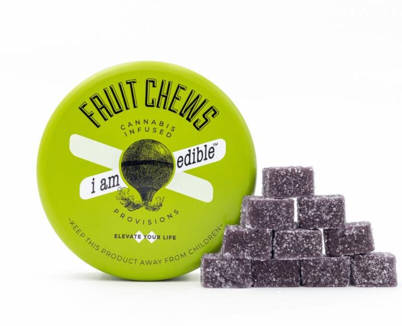 Blackberry CBD Fruit Chews | 20:1 20x5mg | I Am Edible
