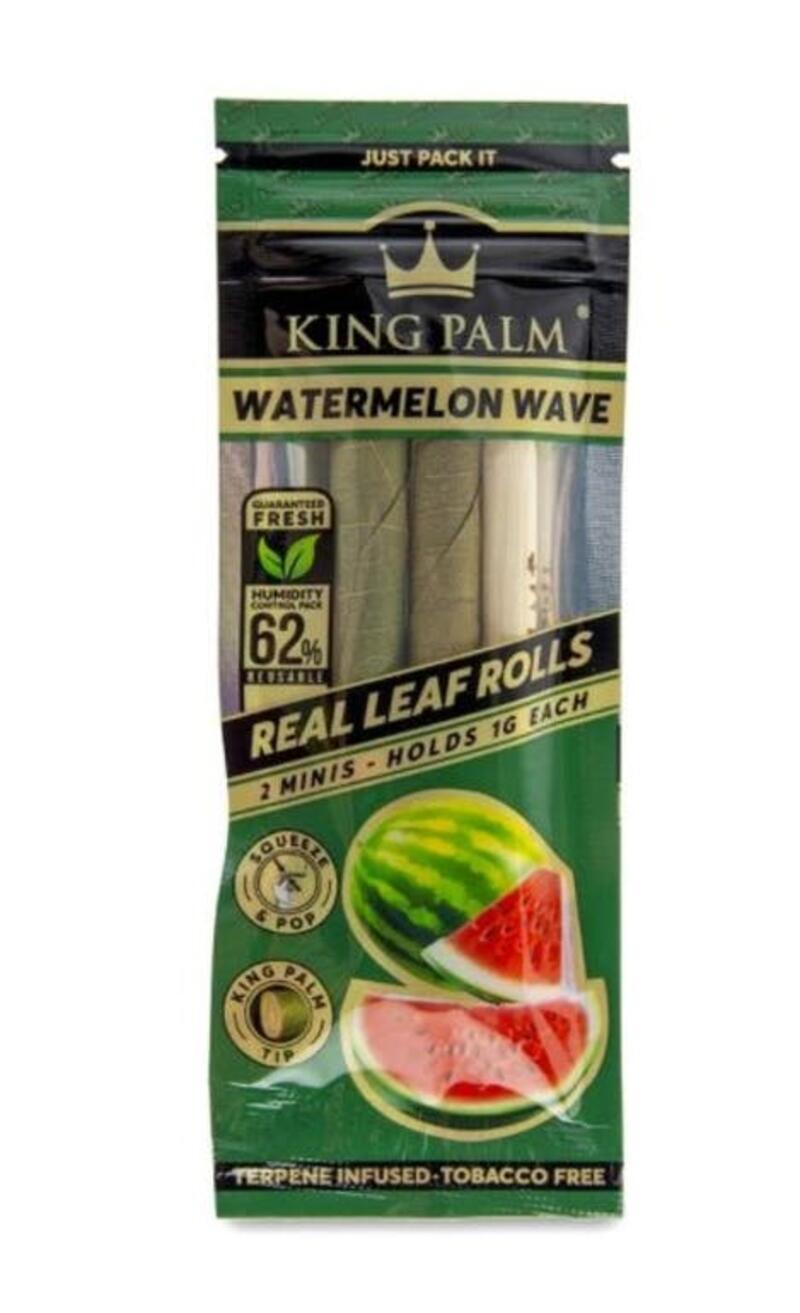 King Palm | Watermelon Wave Leaf Rolls