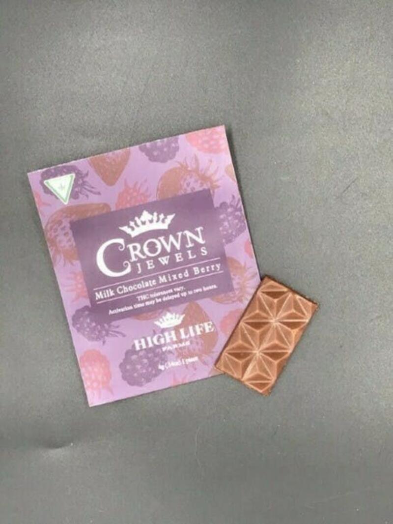 Crown Jewels Mixed Berry Chocolate-Adult Use