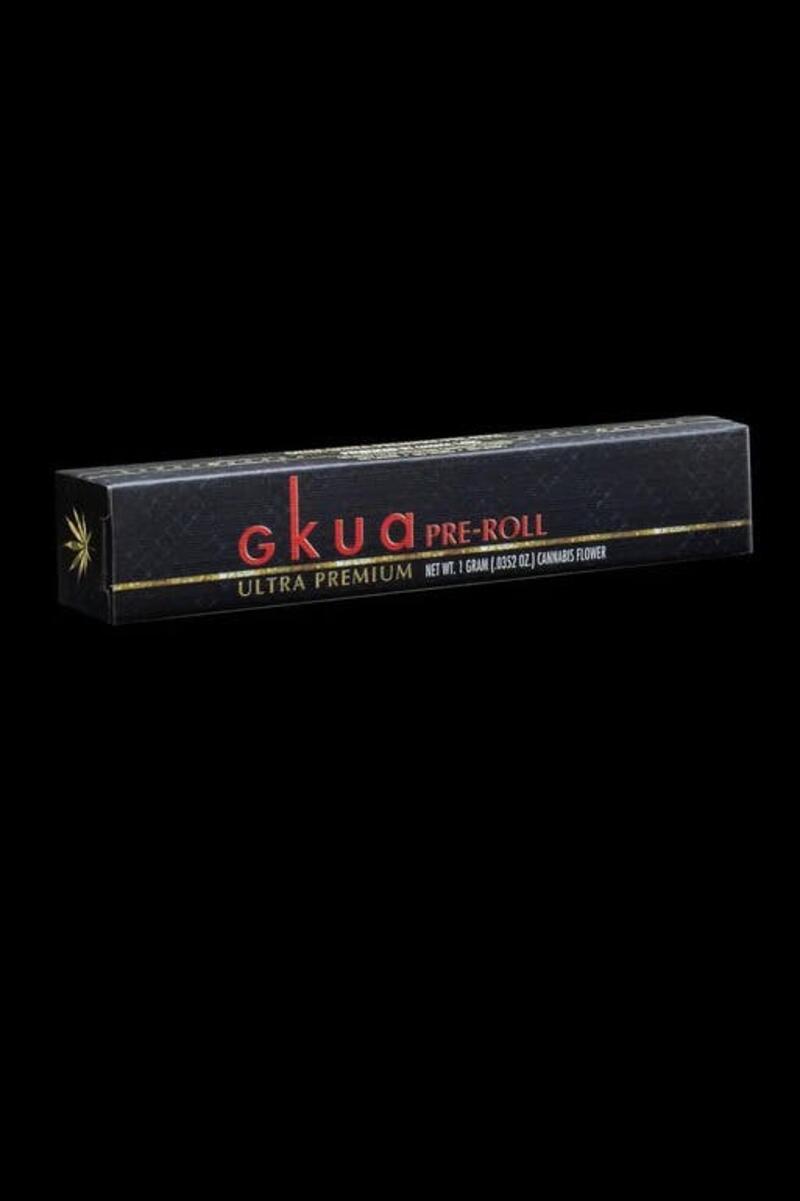 Gkua Platinum OG Kush 1g Ultra Premium PreRoll