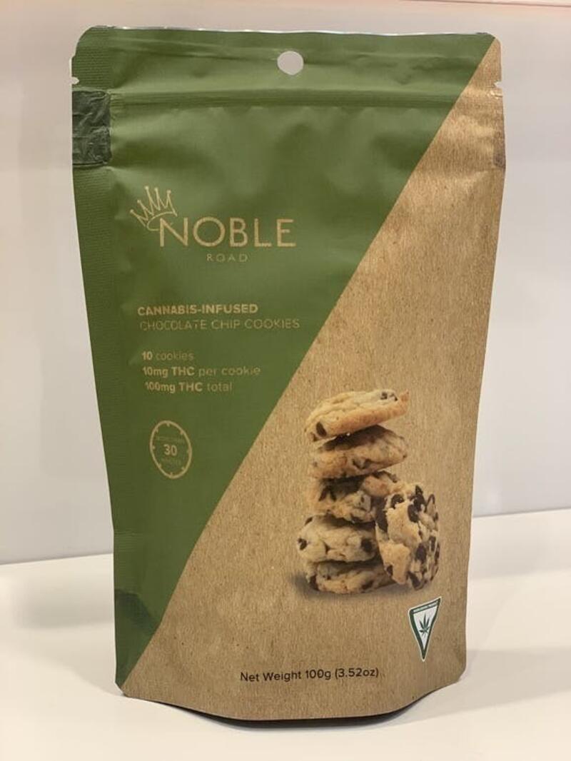 Noble Road Hash Rosin Chocolate Chip 100mg Cookies