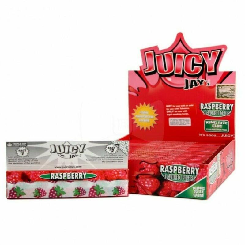 Juicy Jays Raspberry Papers King Size