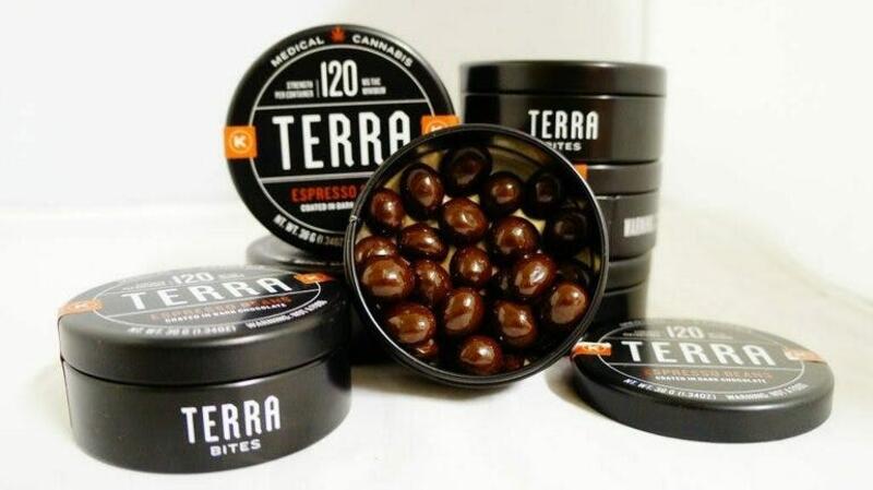 Kiva Confections Espresso Terra Bites 100mg 20pk- Adult Use