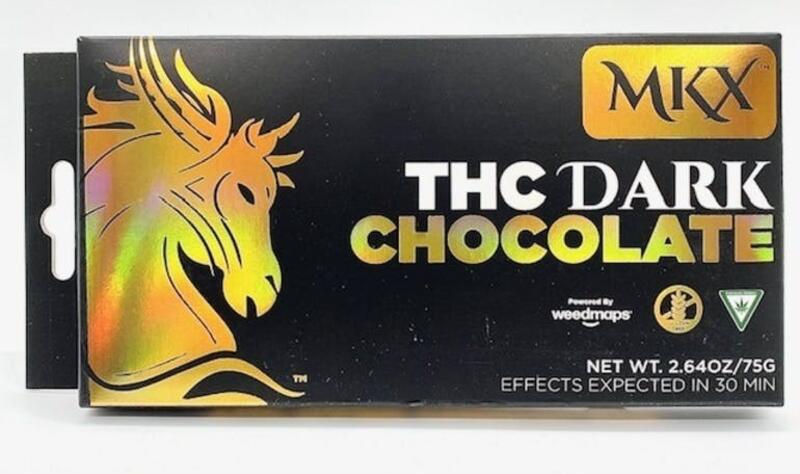 MKX Dark Chocolate 100mg Bar