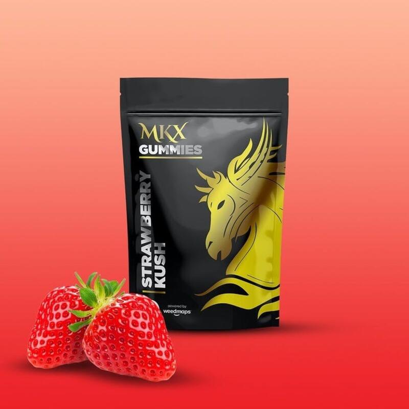 MKX Strawberry 100mg Gummies