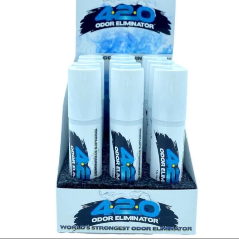 420 Odor Eliminator Spray - Blue - (1oz)