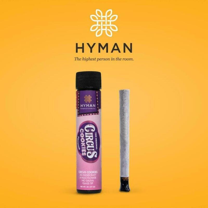 Hyman Circus Cookies 2g Handcrafted PreRoll