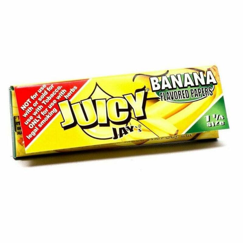 Juicy Jay Banana Papers 1 1/4