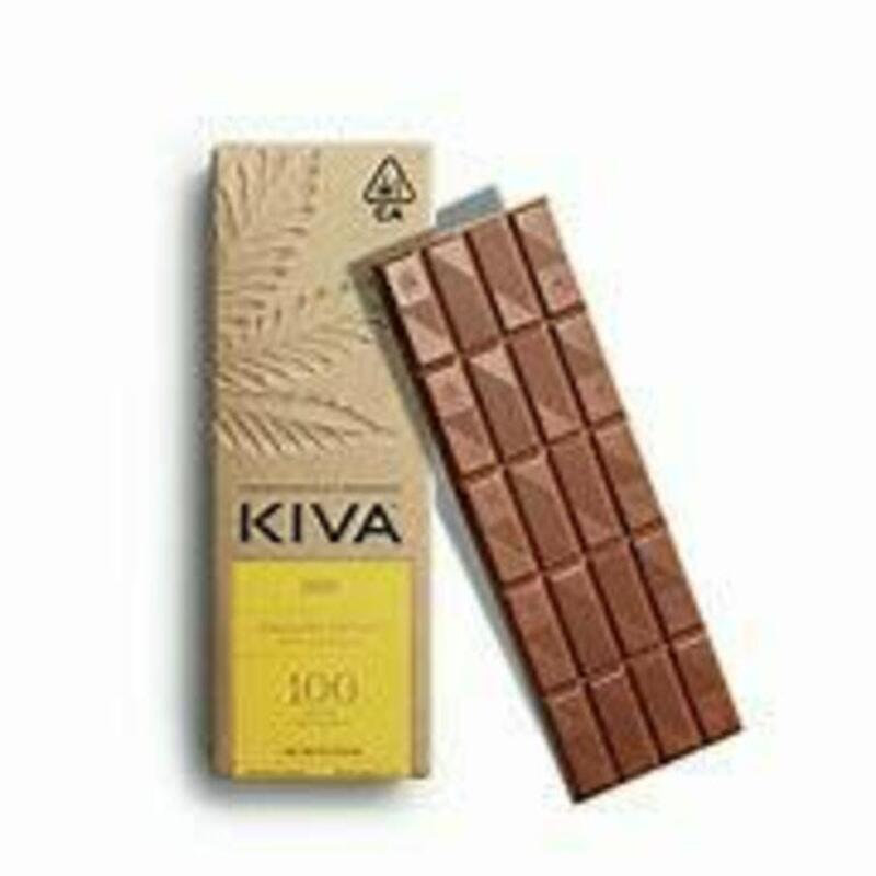 Kiva Confections Churro chocolate bar 100mg- Adult Use