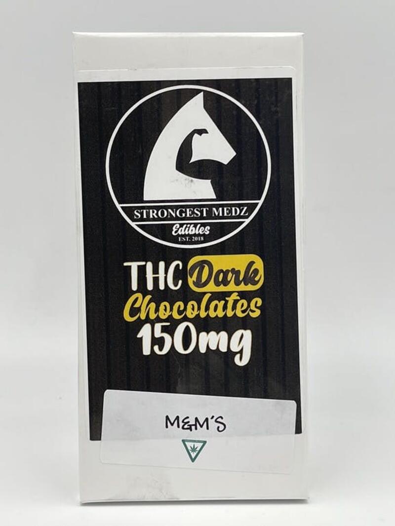 150mg Dark Chocolate M&M's Candy Bar