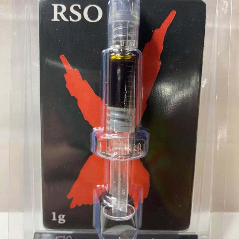 (MED) Monster Xtracts | RSO 1g Syringe