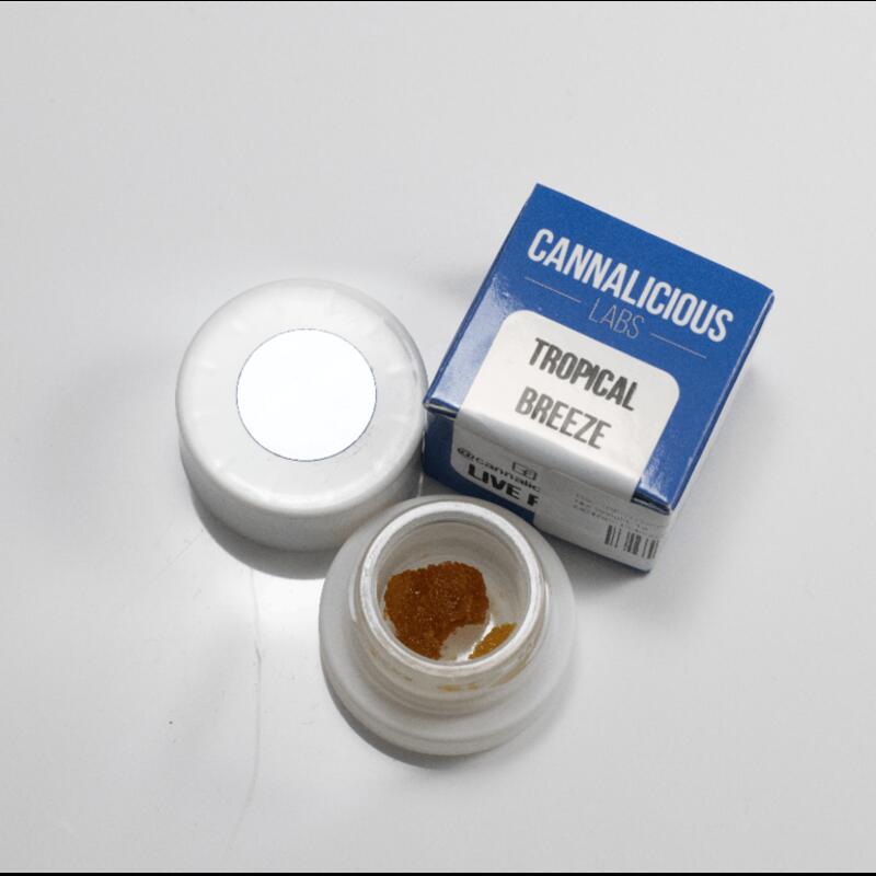 (MED) Cannalicious | Tropical Breeze 1g Live Resin