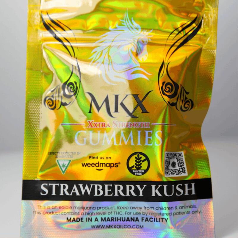 (MED) MKX | Strawberry Kush Extra Strength Gummies (Addison)