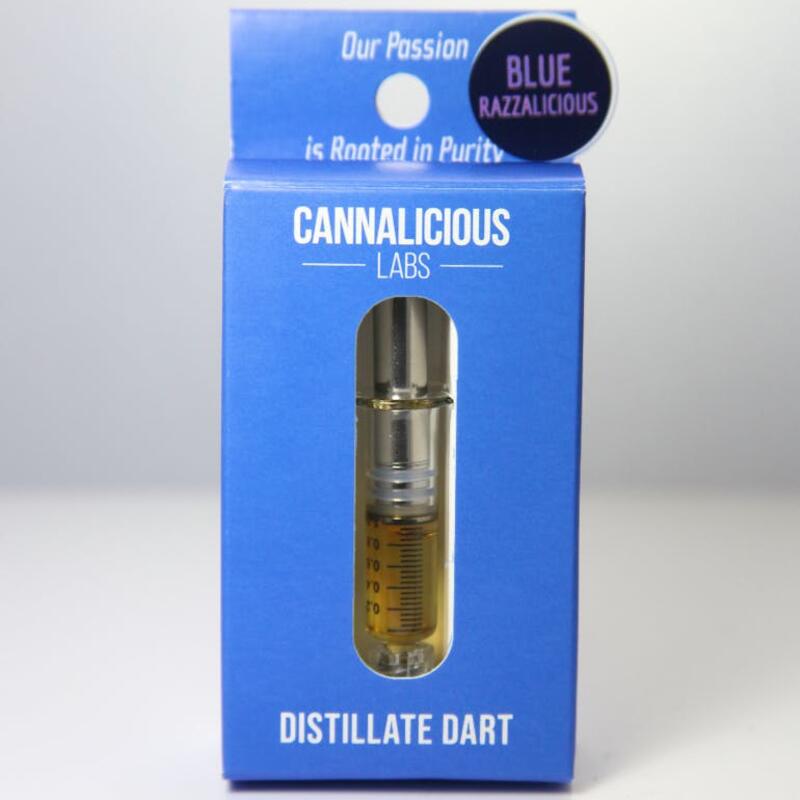 (MED) Cannalicious | Blue Razzalicious 1g Distilate Dart
