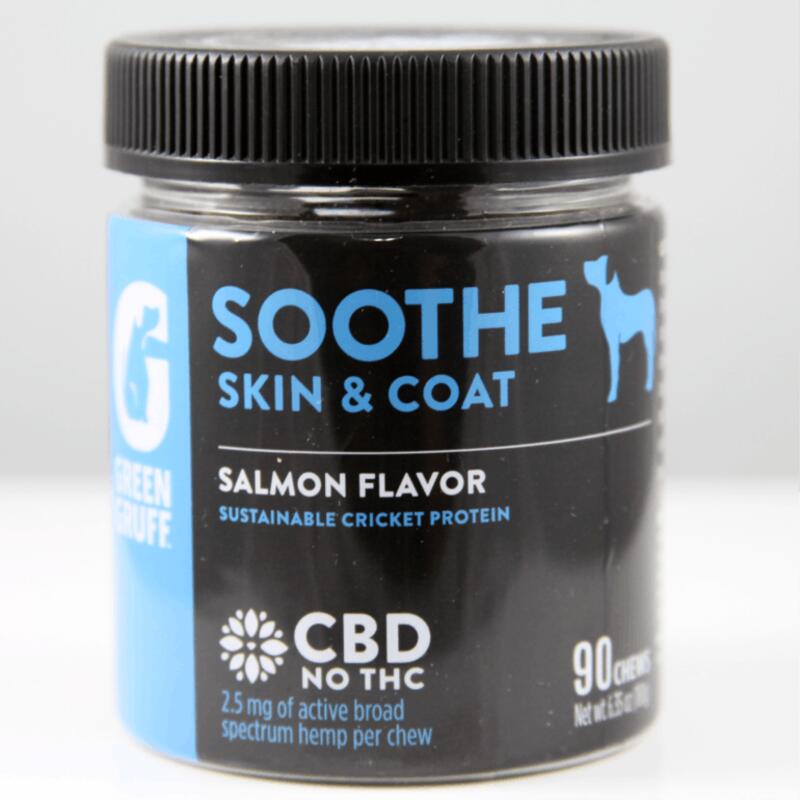Green Gruff | Soothe Skin And Coat Salmon Flavor Dog Chew
