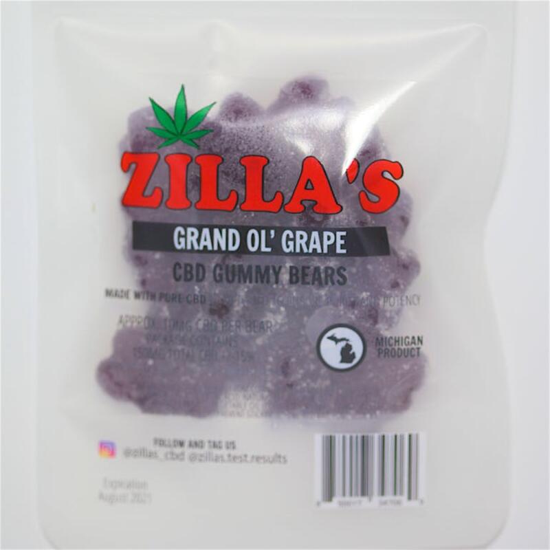Zilla's | You're Pretty Grape CBD Gummies