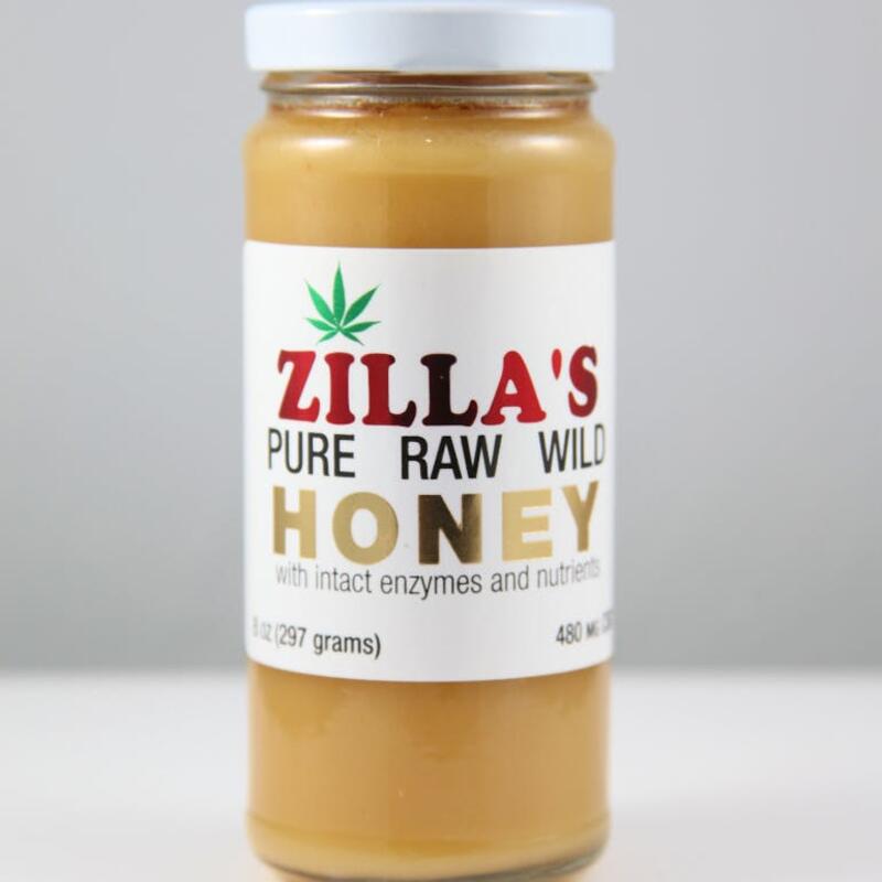 Zilla's | Pure Raw Wild CBD Honey
