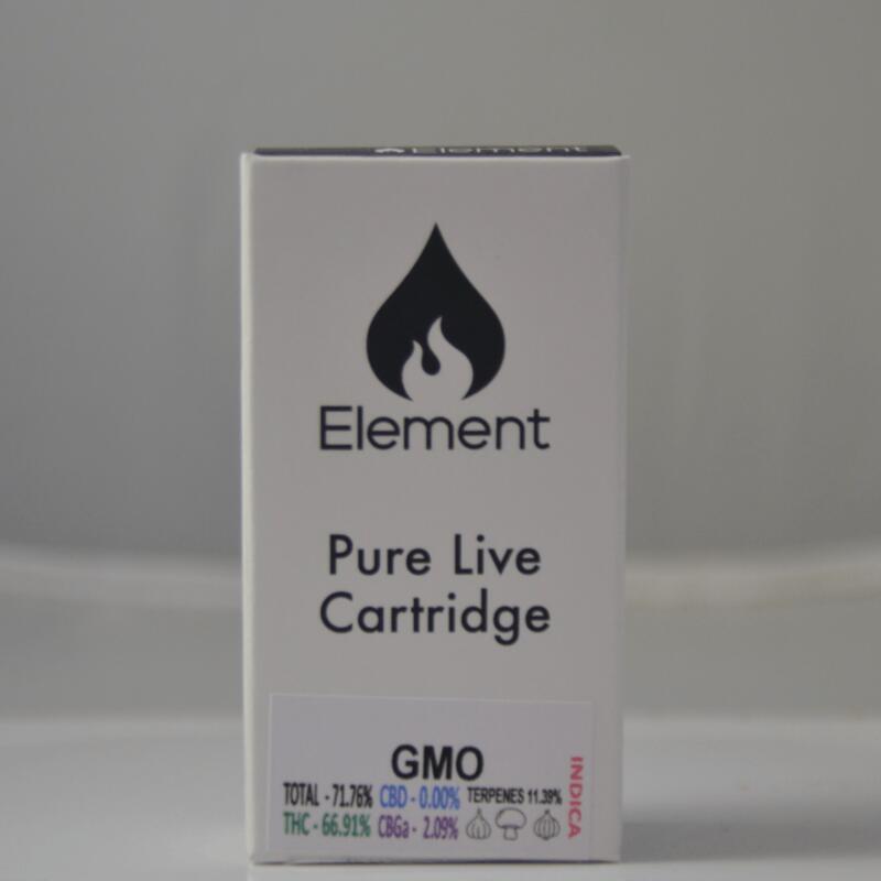 (MED) Element | GMO .5g Live Resin 510 Thread Cart