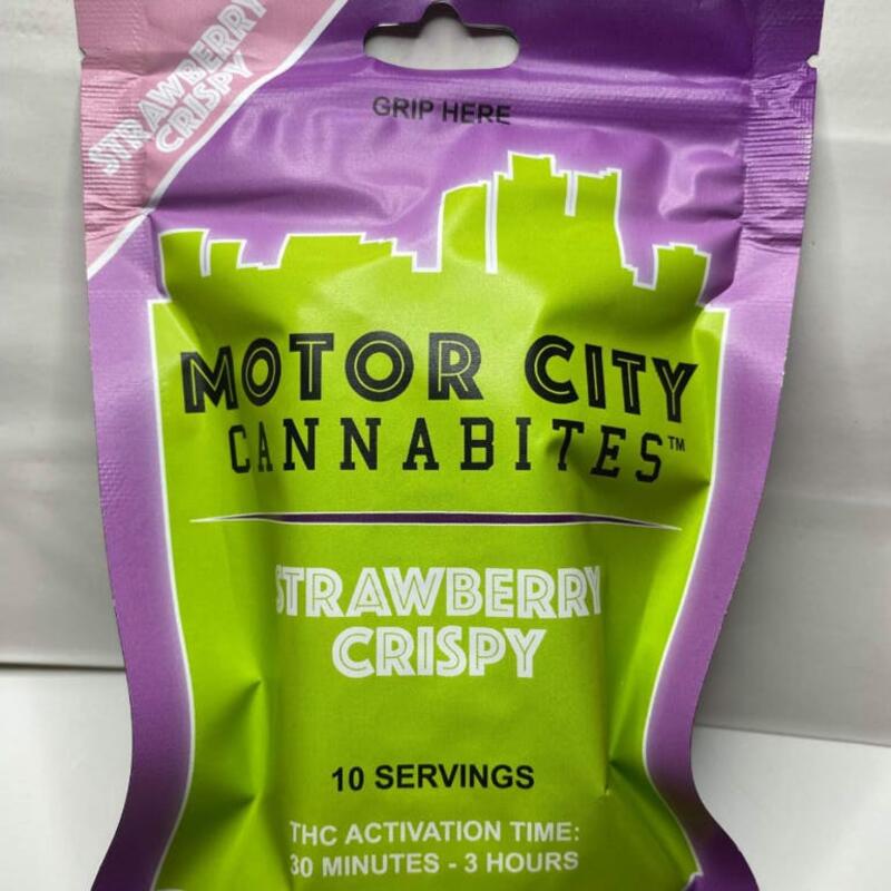 (MED) Motor City Cannabites | Strawberry Crispy