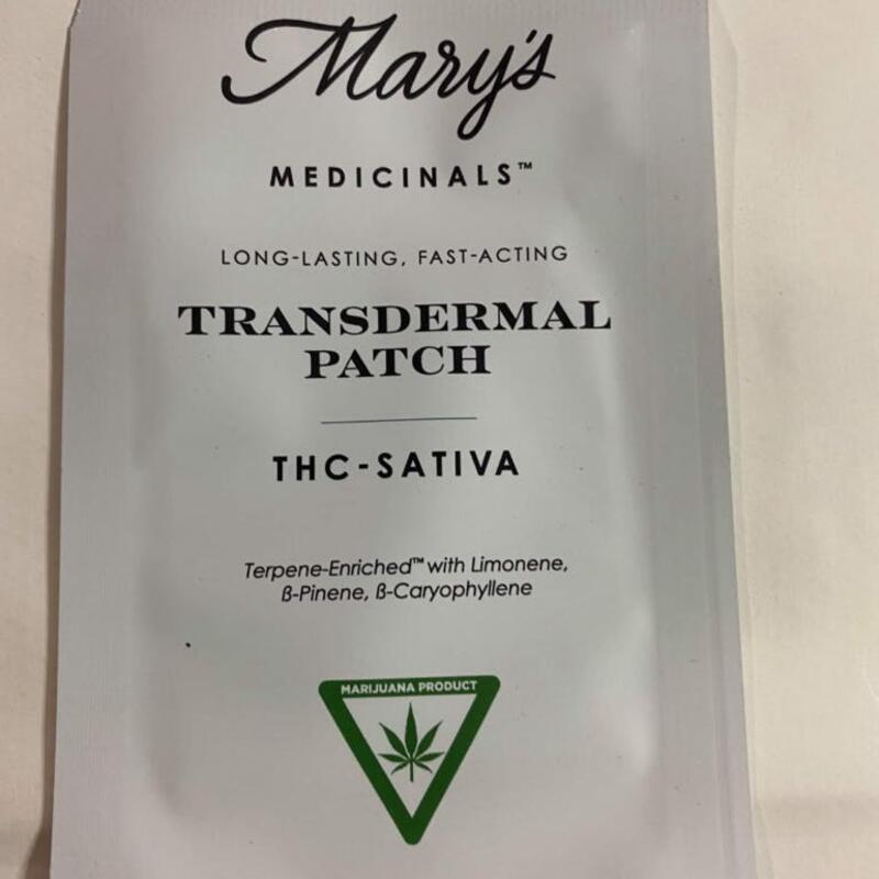 (MED) Mary's Medicinals | Sativa Transdermal Patch (Addison)