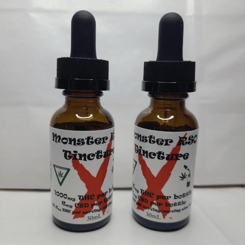 (MED) Monster Xtracts | RSO Tincture