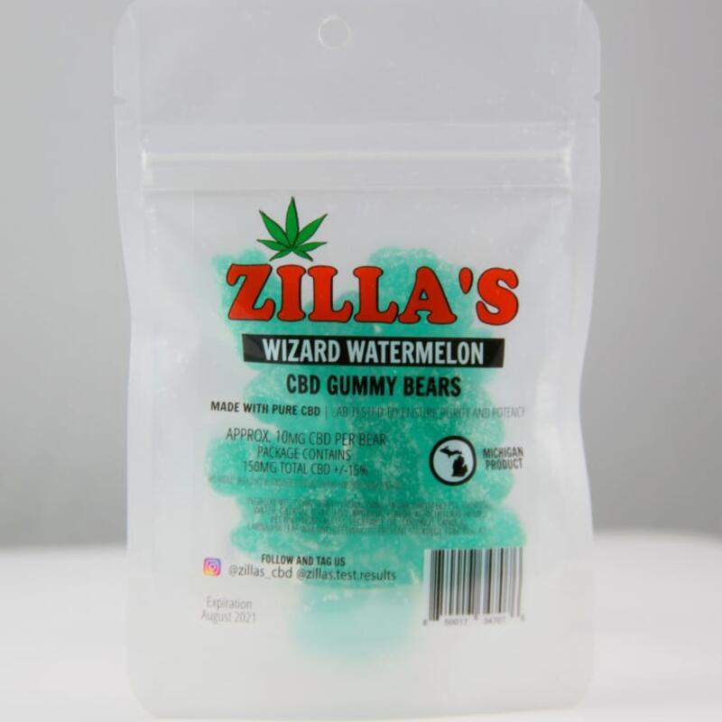 Zilla's | Slice Of Watermelon CBD Gummies