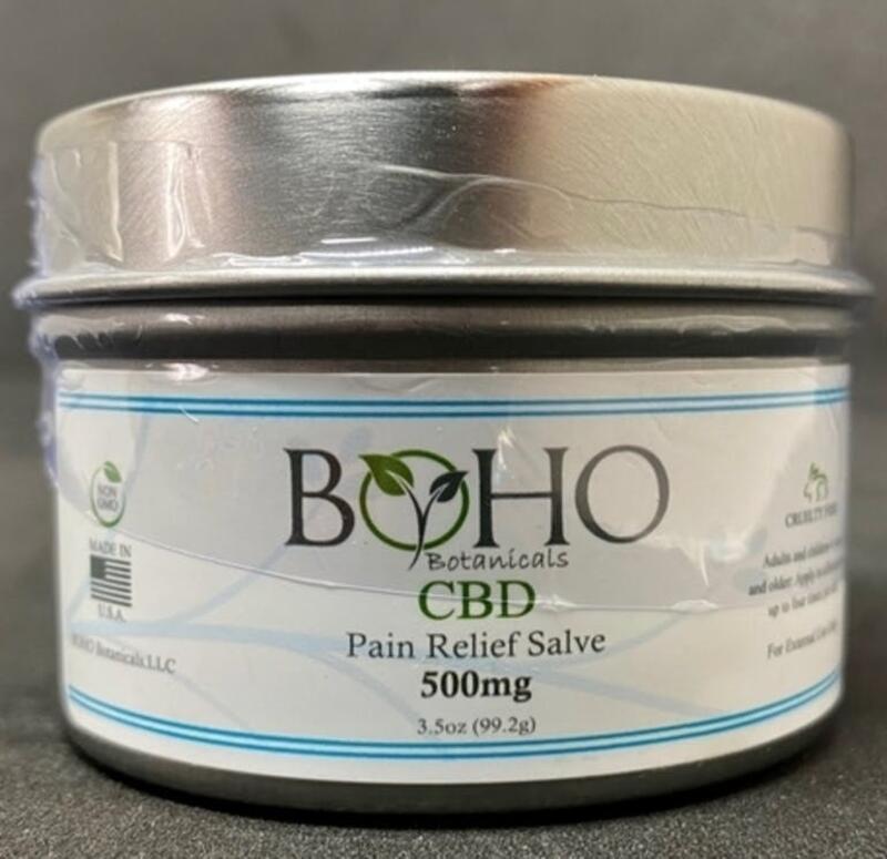 CBD Salve for Intensive Pain 1000mg - Boho Botanicals