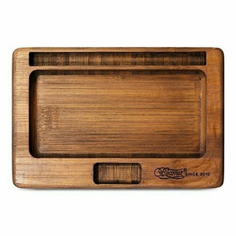Beamer Bamboo Rolling Tray - Large