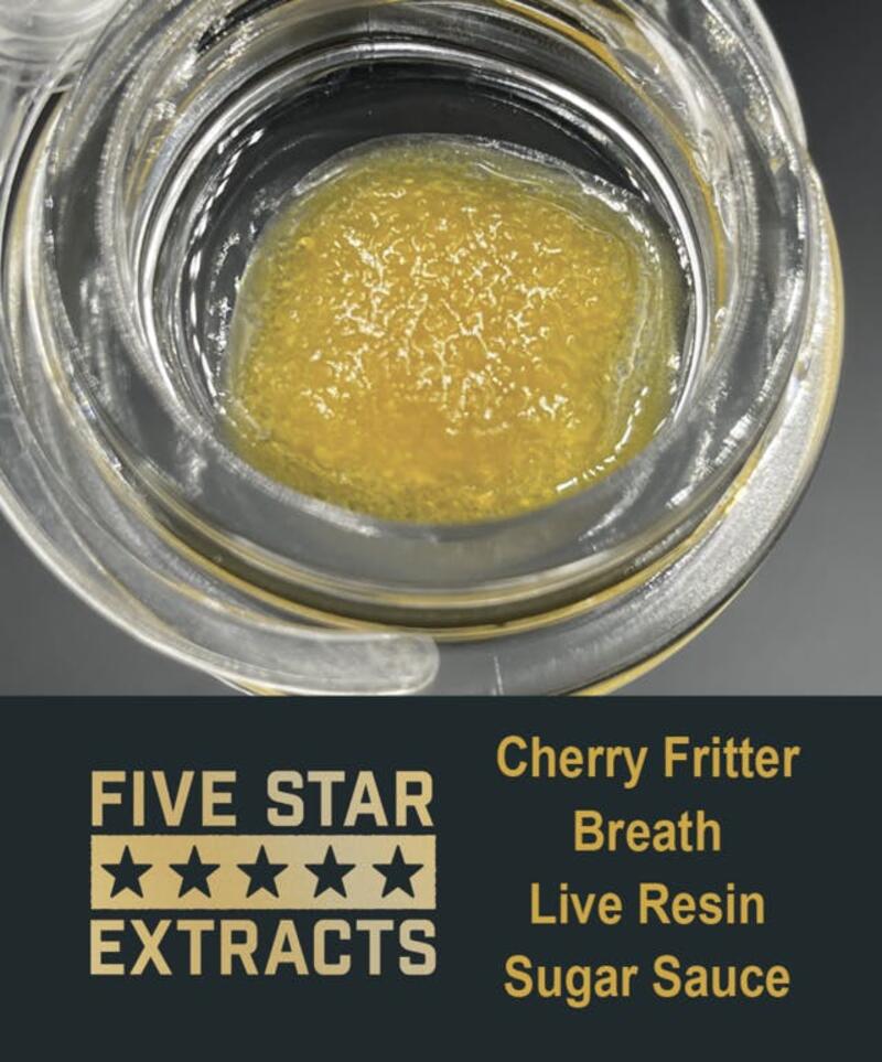 Cherry Fritter Breath Live Resin Sugar Sauce 1g | True North Collective