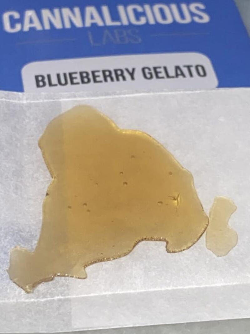 Blueberry Gelato Shatter 1g | Cannalicious Labs
