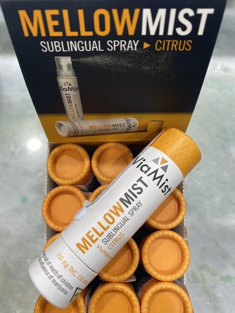 Citrus Mellow Mist 150mg THC/150mg CBD - Sublingual Spray