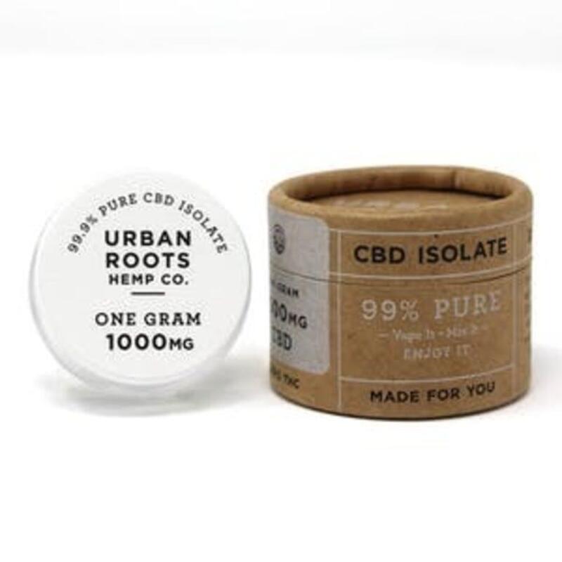 CBD Isolate | Urban Roots Hemp Co (MED)