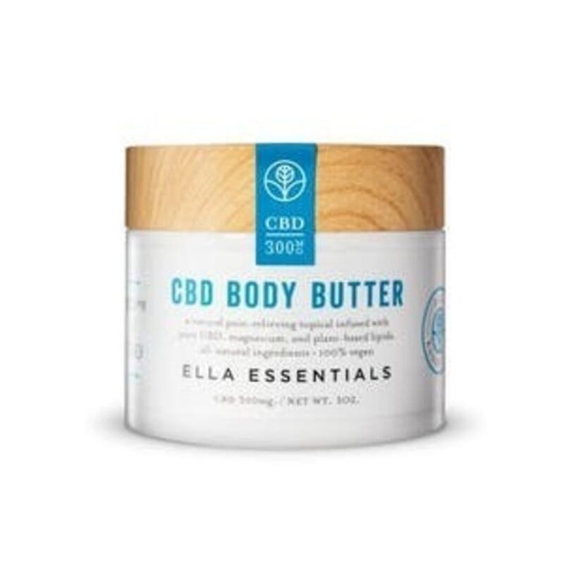 Body Butter 300mg CBD | Ella Essentials (REC)