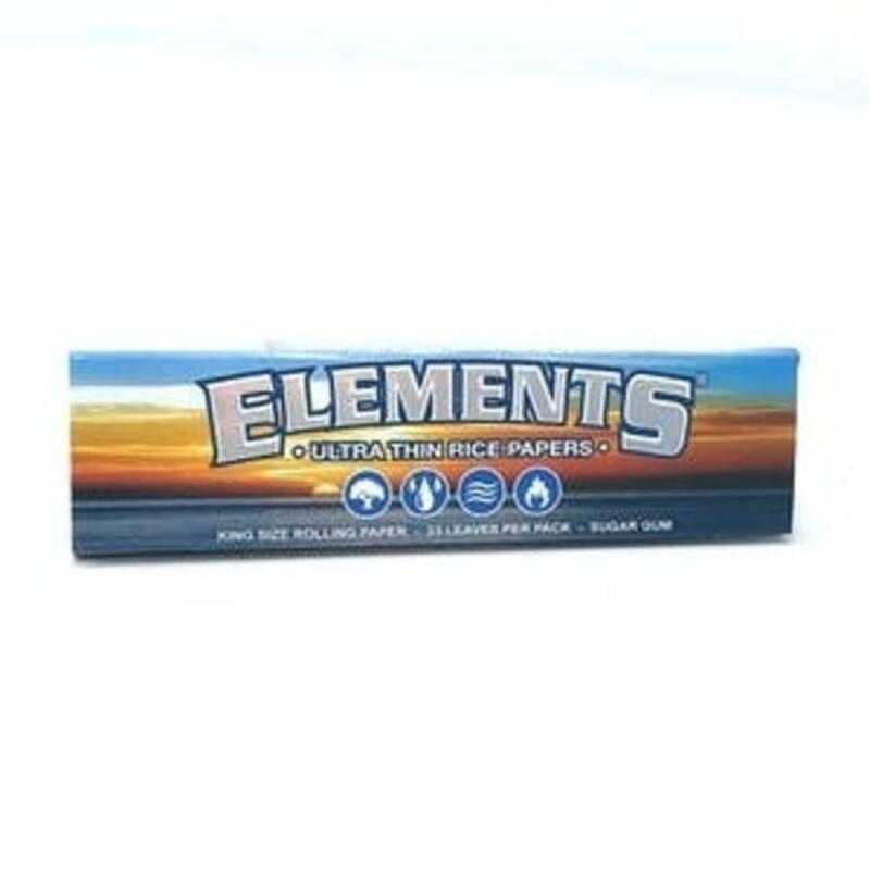 1 1/4 Ultra Thin Rice Rolling Papers | Element (MED)