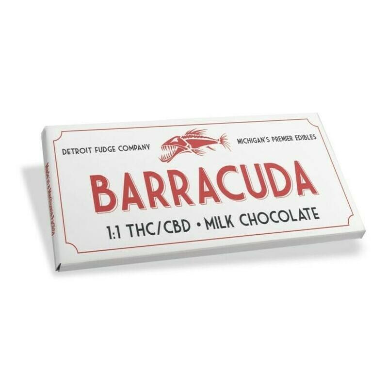 Barracuda Bar, 1:1 Milk Chocolate
