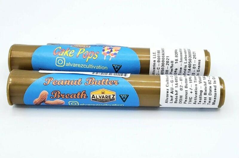 PR | Peanut Butter Breath | 1.25g | Alvarez Cultivation