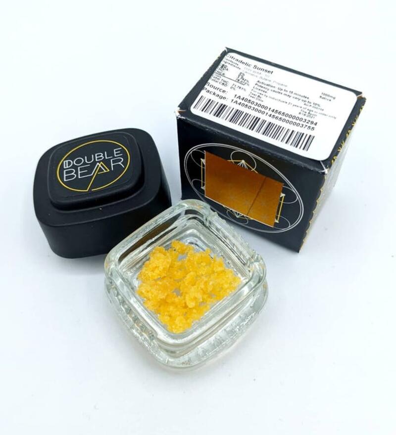 Citradelic Sunset | Cured Resin | 1g | Double Bear