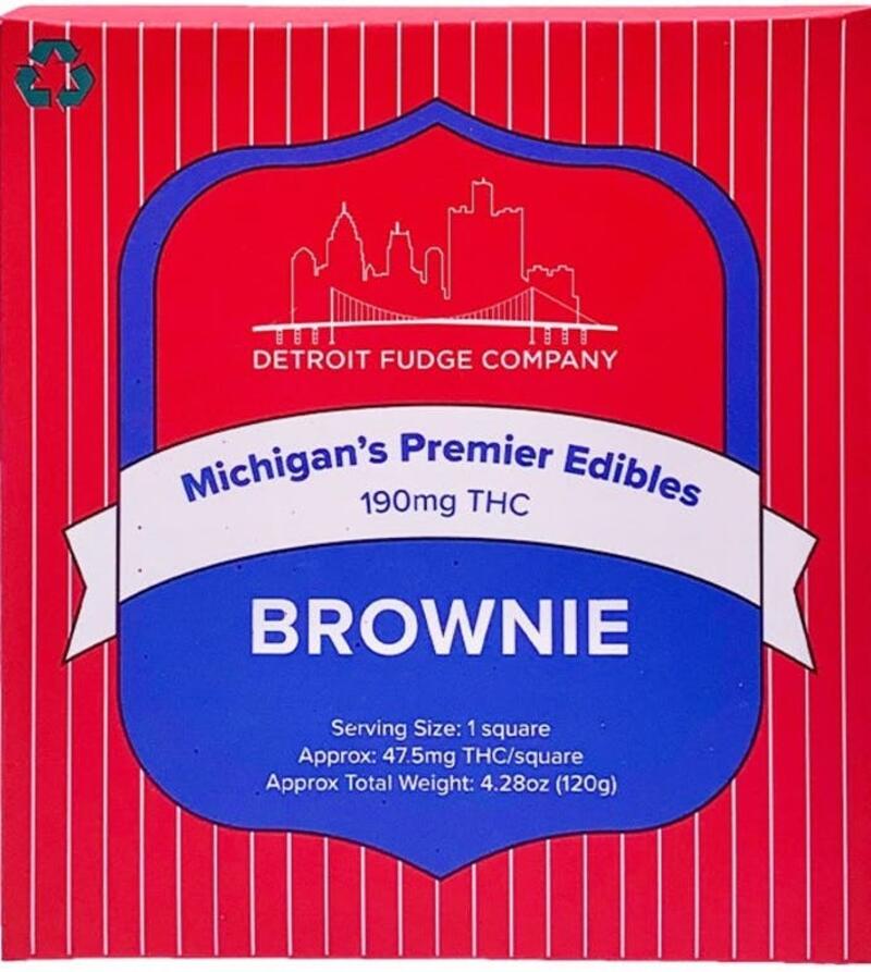 Brownie | 100mg | Detroit Fudge Company