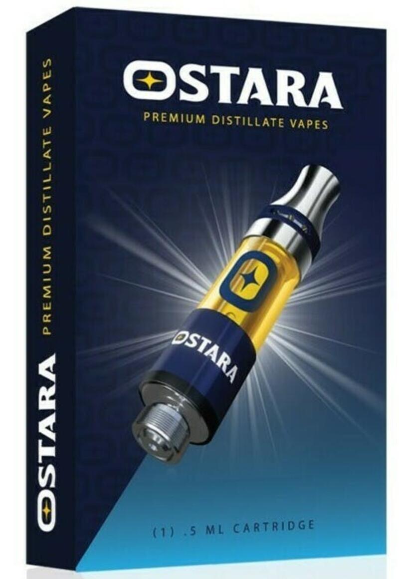 OSTARA - OSTARA 0.5G GRAPEFRUIT KUSH DISTILLATE 510 VAPE CARTRIDGE 0.5 GRAMS