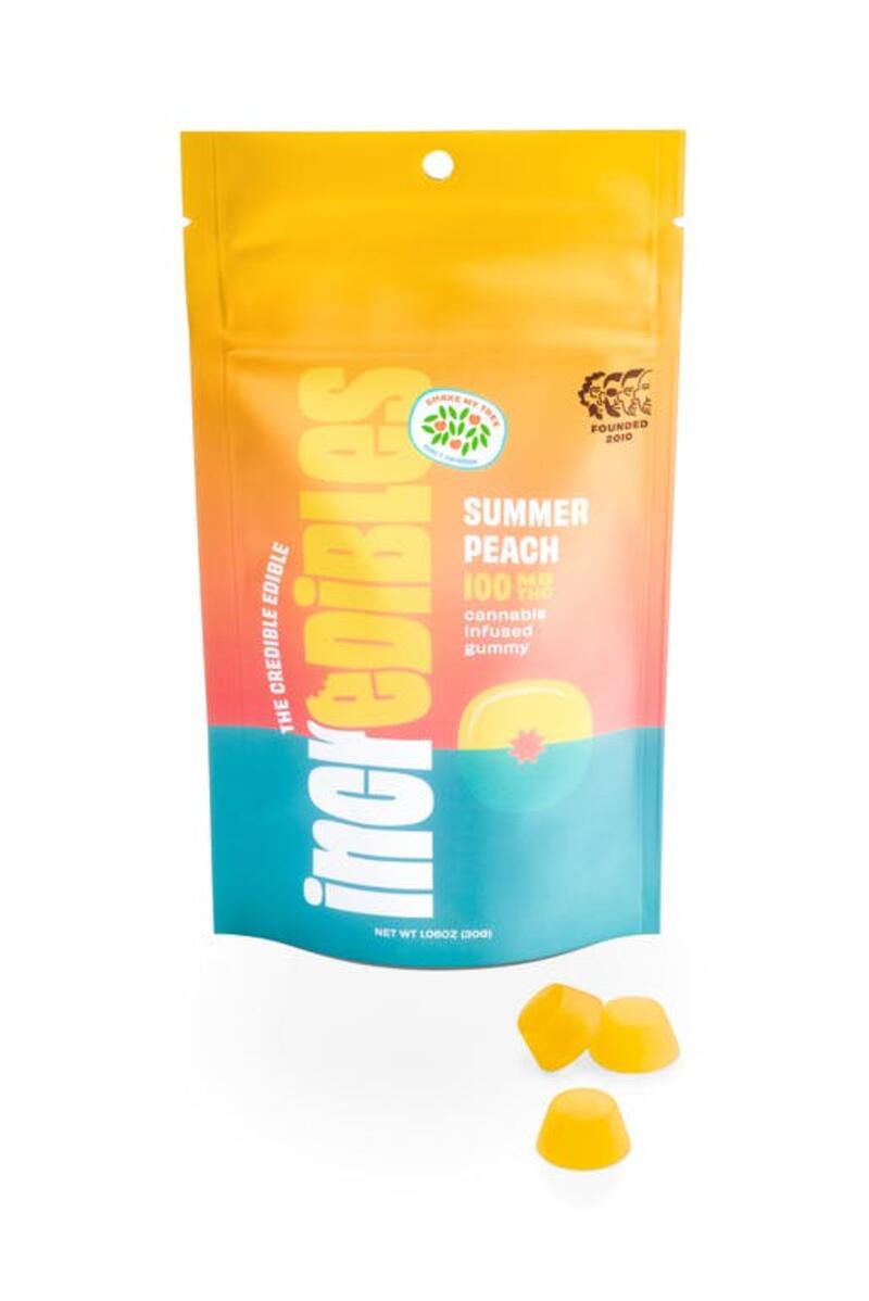 incredibles - Summer Peach - Gummies - 100mg