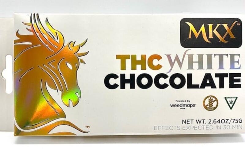 MKX White Chocolate 100mg Bar