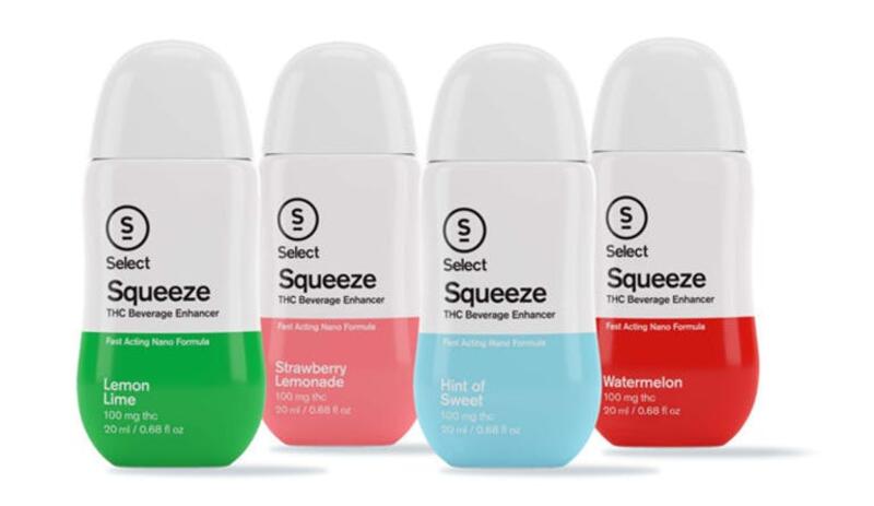 Select Squeeze Hint of Sweet 100mg Beverage Enhancer