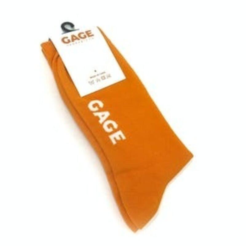 G Logo Orange Socks | Gage (MED)