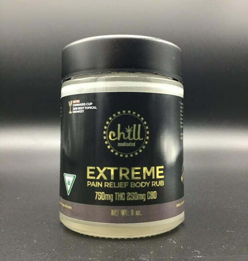 (MED) 3:1 Extreme Body Rub - 1000mg - Chill