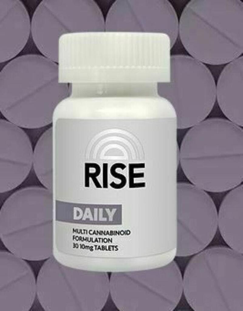 (MED) Daily Tablets 1:1 CBD/THC - 100mg - Rise