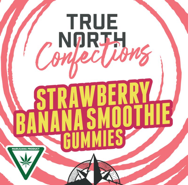 15mg | Strawberry Banana Smoothie Low Dose | Gummies