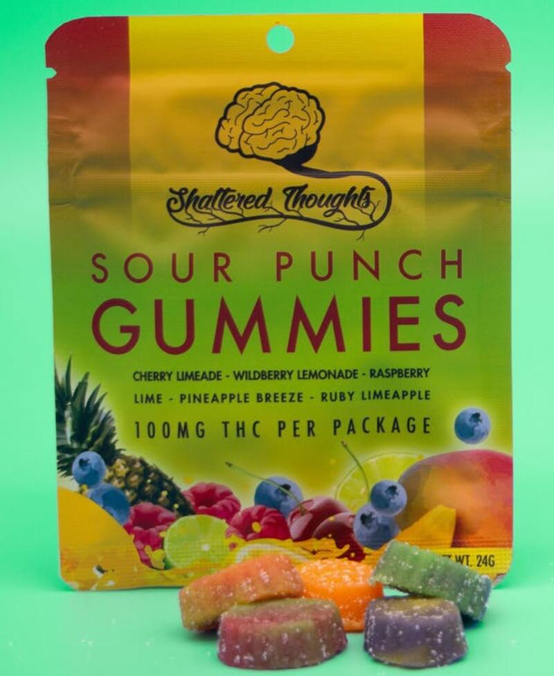 100mg | Sour Punch | Gummies