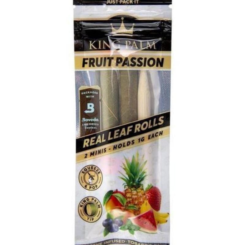 2pk | King Palm Fruit | Rolling Papers