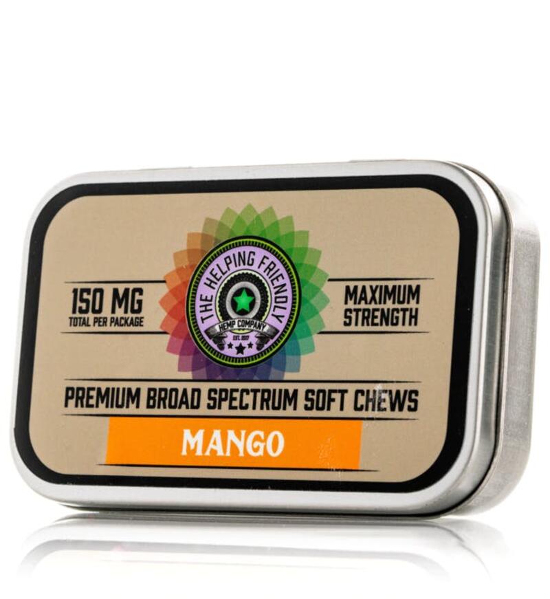150mg | Mango Broad Spectrum | CBD Gummies